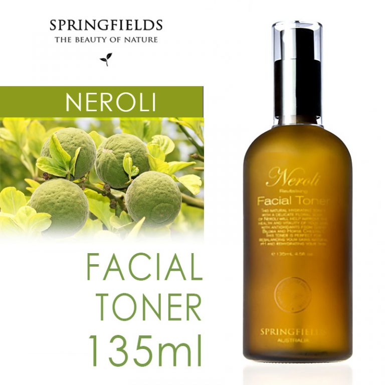 Springfields Neroli Facial Toner 135ml Mega Health